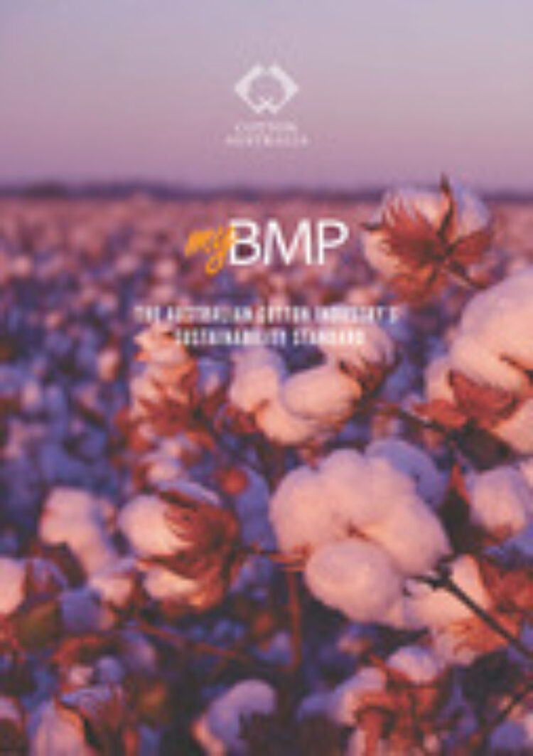 Australian Cotton Fact Sheet my BMP Best Management Practices pg1 x180