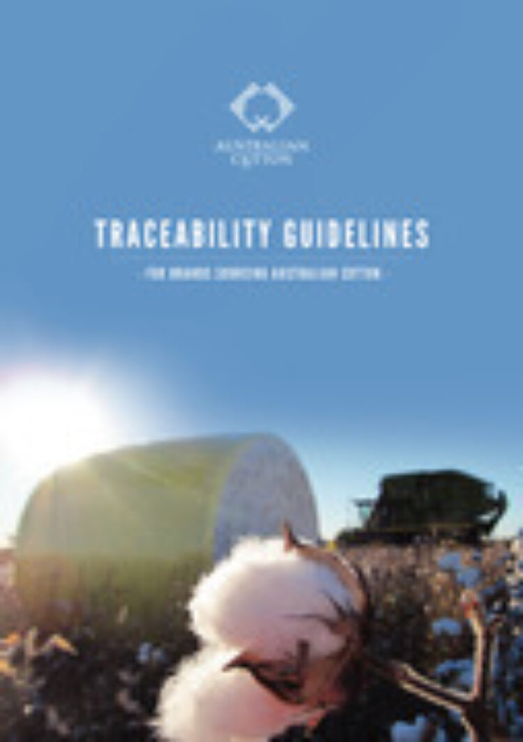 Australian Cotton Traceability Guidelines NEW pg1 x180