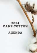 Camp Cotton Itinerary 2024