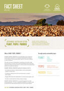 PLANET PEOPLE PADDOCK sustainability fact sheet