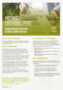 Greenwashing Fact Sheet 2025